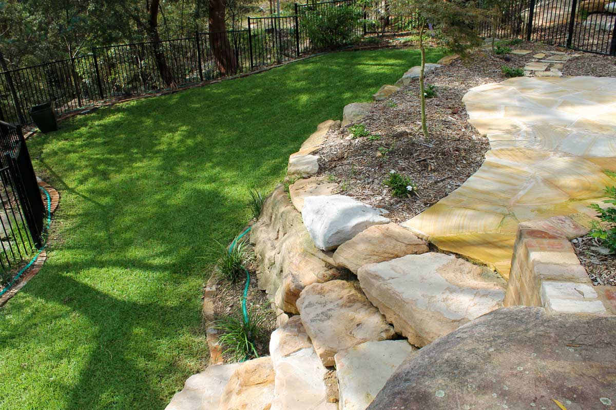 Landscape Blaxland Sandstone Stairs