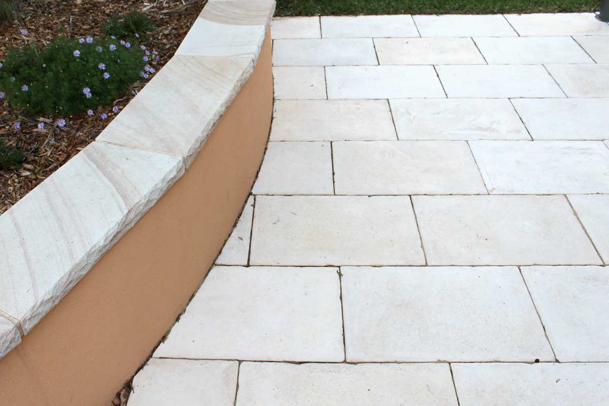 Landscaping Courtyard Large Format Paving