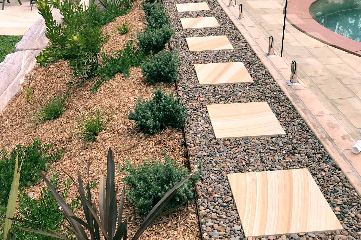 Landscaping Paving Sandstone Courtyards