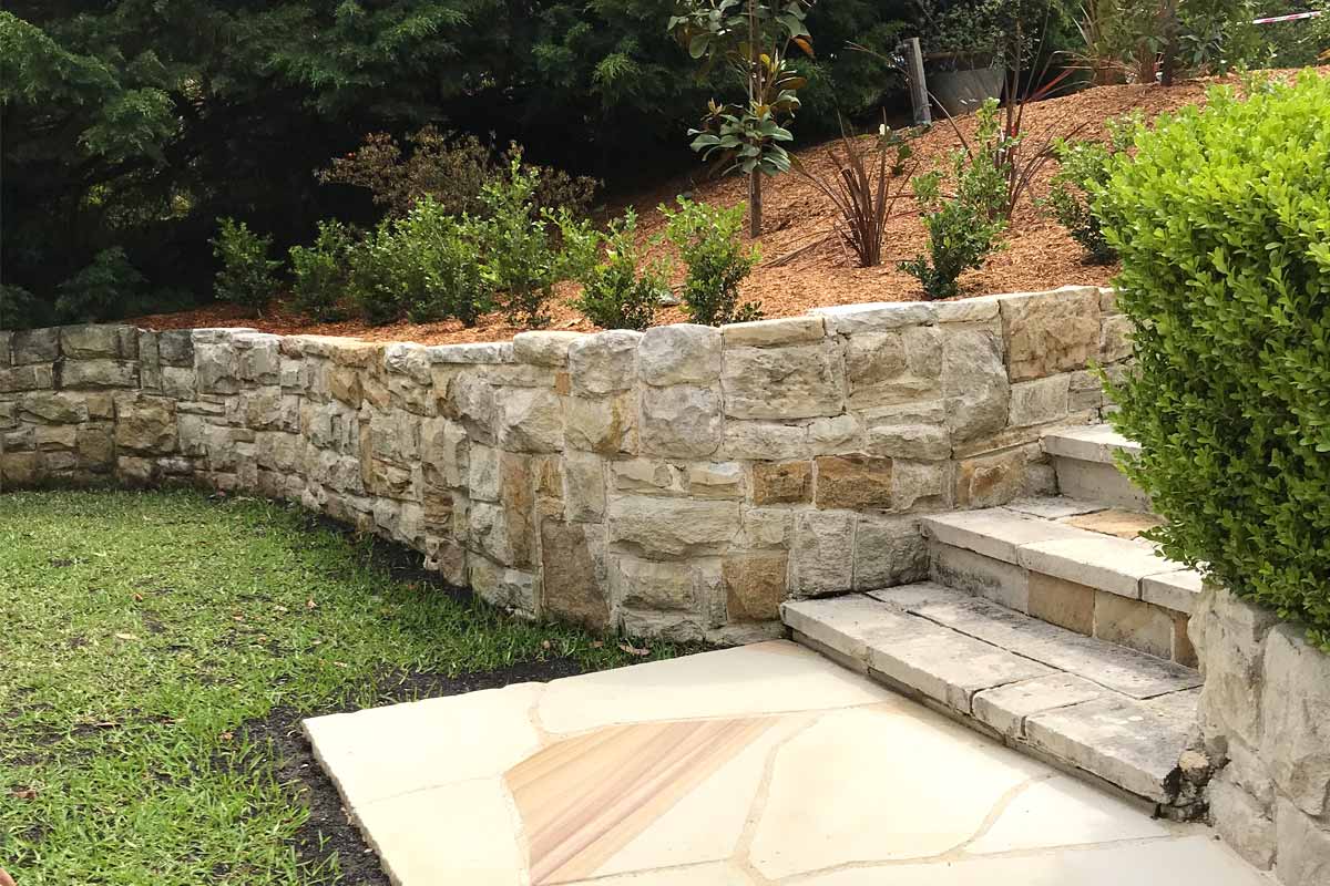 Landscaping Retaining Walls Sandstone Classic Wall