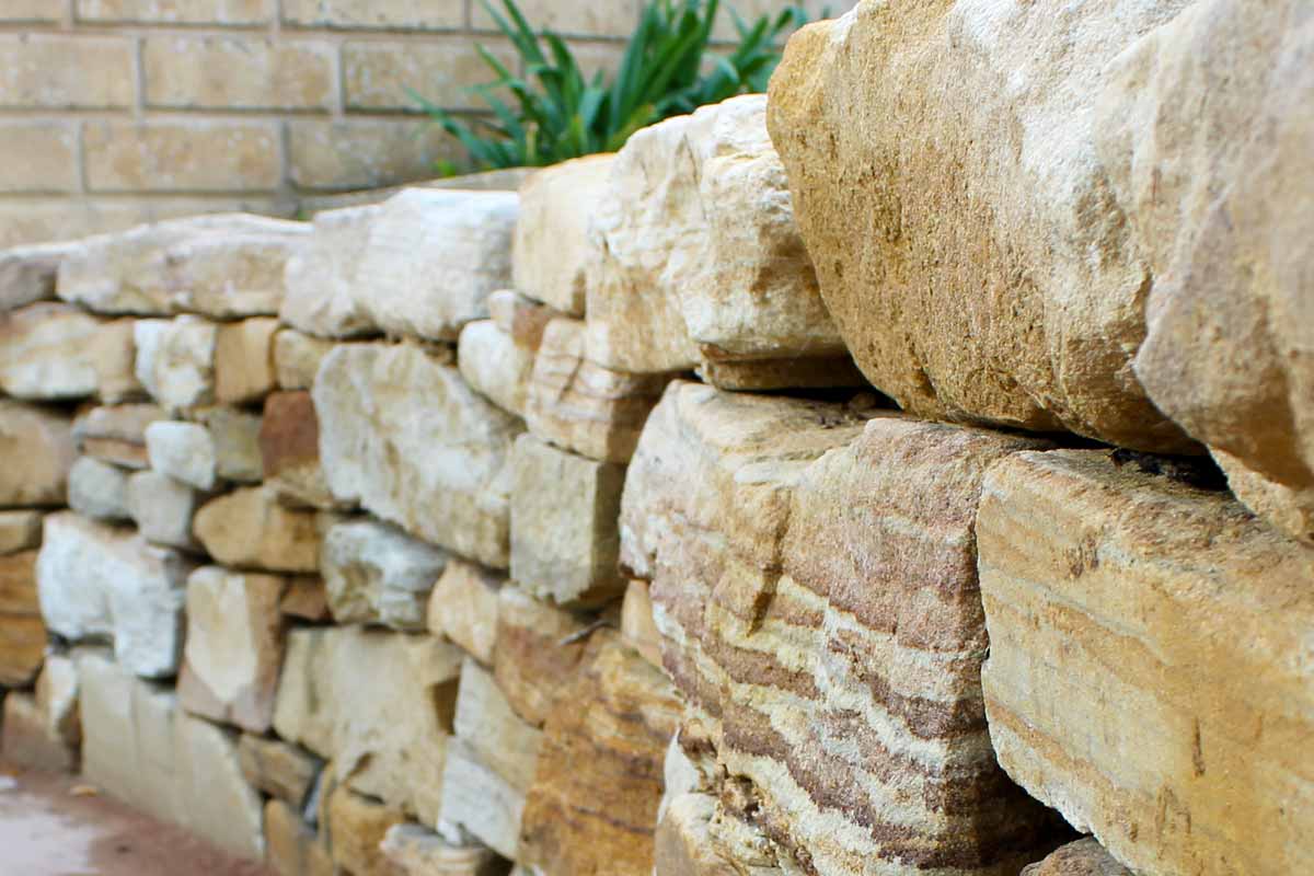 Landscaping Retaining Walls Sandstone Wall