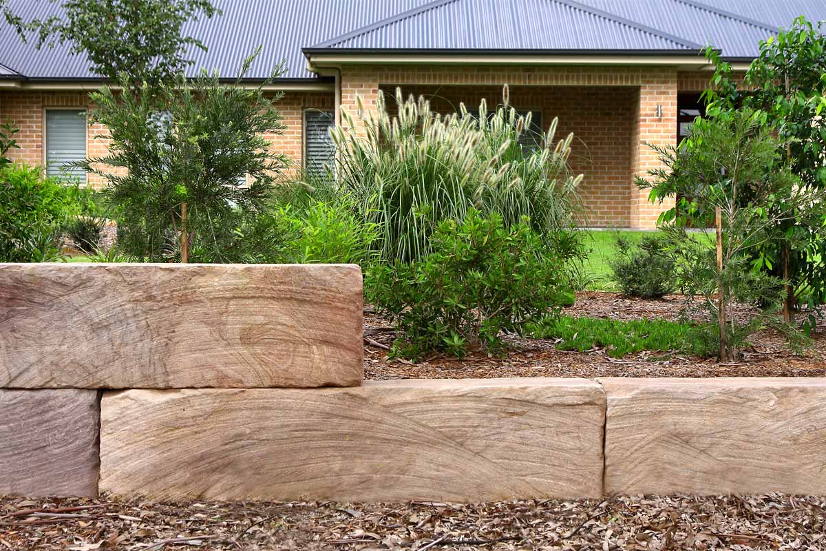 Landscaping Retaining Walls Sandstone Log