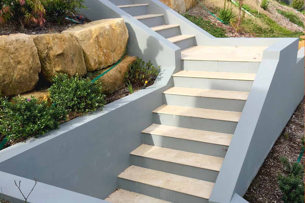 Landscaping Stairs Terrace Stairs