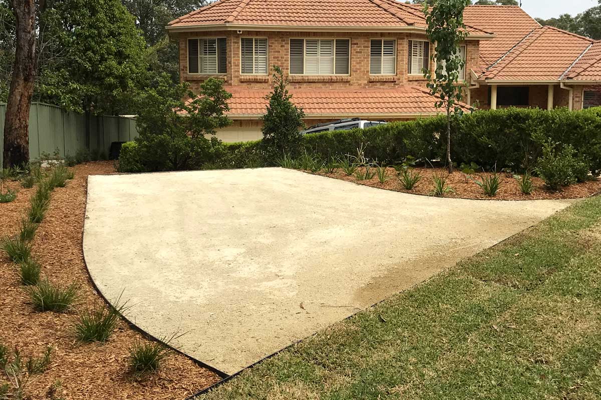 Landscaping Renovation Valley Heights Parking Area